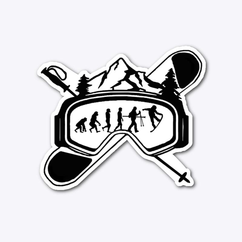 Evolution Goggle Sticker