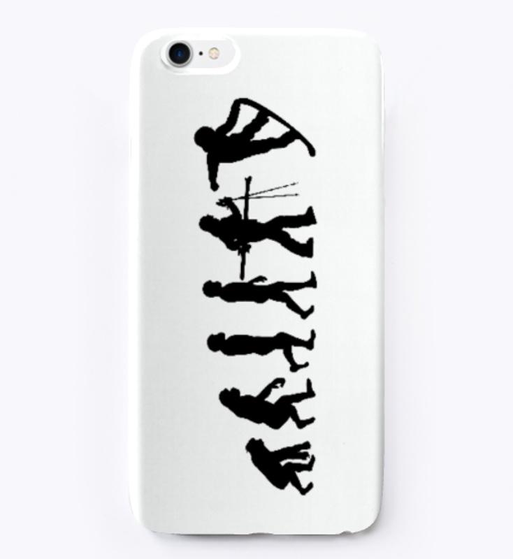 Evolution Snowboarding iPhone Case