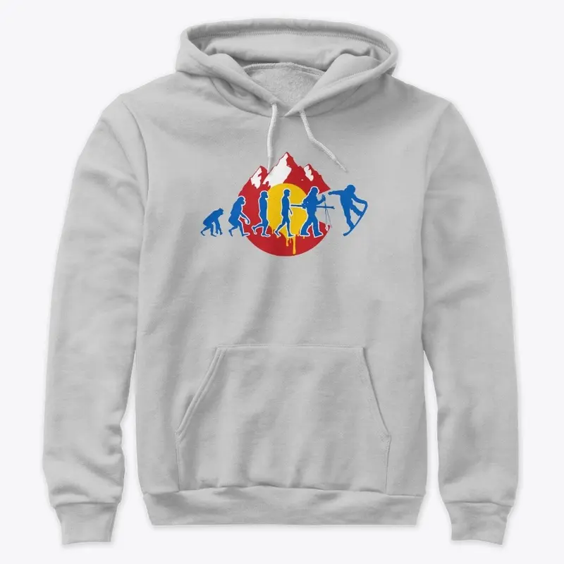 Colorado Mountain Evolution Hoodie!